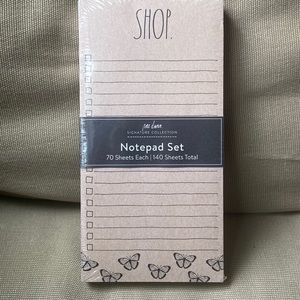 NWT Rae Dunn notepads
